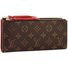 Louis Vuitton Monogram Canvas Adele Wallet Fuchsia