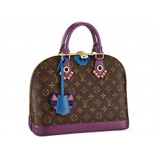 Louis Vuitton Monogram Canvas Alma Pm Totem Magenta