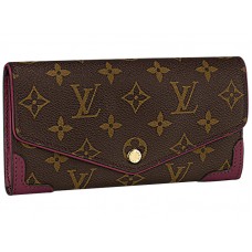 Louis Vuitton Monogram Canvas Sarah Wallet Retiro Aurore