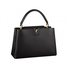 Louis Vuitton Capucines Mm Bag Noir