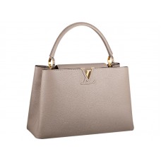 Louis Vuitton Capucines Mm Bag Galet