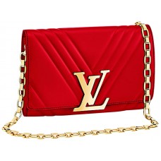 Louis Vuitton Pochette Louise Gm Carmine Red