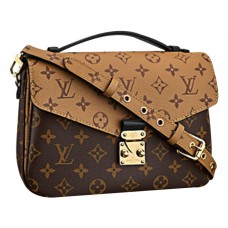 Louis Vuitton Monogram Canvas Pochette Metis Monogram Reverse Canvas