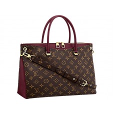 Louis Vuitton Monogram Canvas Pallas Raisin