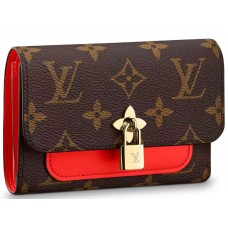 Louis Vuitton Flower Wallet Monogram Canvas Coquelicot m62567