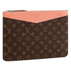 Louis Vuitton Palm Daily Pouch Monogram Canvas Peche m64590