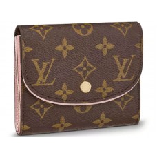 Louis Vuitton Ariane Wallet Monogram Canvas Rose Ballerine m62037