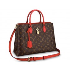 Louis Vuitton Flower Tote Monogram Canvas Coquelicot m43553