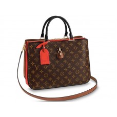 Louis Vuitton Millefeuille Monogram Canvas Noir Rouge m44254