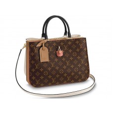 Louis Vuitton Millefeuille Monogram Canvas Sesame Peche m44255