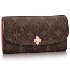 Louis Vuitton Monogram Canvas Emilie Wallet m64202