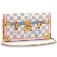 Louis Vuitton Damier Azur Canvas Pochette Weekend