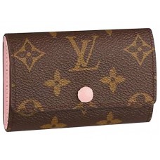 Louis Vuitton Monogram Canvas 6 Key Holder Rose Bellerine