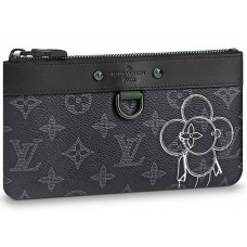 Louis Vuitton Monogram Eclipse Canvas Mascot Pochette Apollo Pm m628971