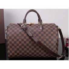 Louis Vuitton Damier Ebene Speedy Bandouliere 35 n41366