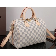 Louis Vuitton Damier Azur Canvas Speedy Bandouliere 25 n41374