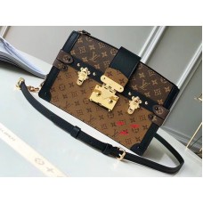 Louis Vuitton Monogram Reverse Canvas Trunk Clutch m43596