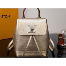 Louis Vuitton Lockme Backpack Mini Gold m54575