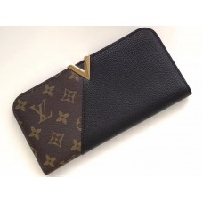 Louis Vuitton Monogram Canvas Kimono Wallet Noir m56175