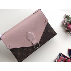 Louis Vuitton Monogram Canvas Saint Michel Rose Bellerine m44033