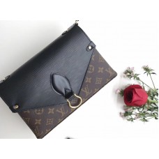 Louis Vuitton Monogram Canvas Saint Michel Black m44030