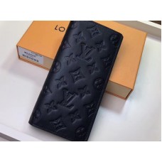 Louis Vuitton Monogram Shadow Leather Brazza Wallet m62900