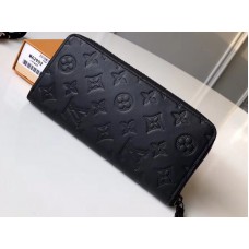 Louis Vuitton Monogram Shadow Leather Zippy Wallet Vertical m62902