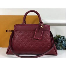 Louis Vuitton Monogram Empreinte Leather Vosges Mm Raisin m43249