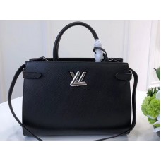 Louis Vuitton Epi Leather Twist Tote Black m54810