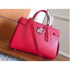 Louis Vuitton Epi Leather Twist Tote Coquelicot m54811