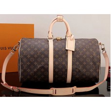 Louis Vuitton Monogram Canvas Keepall Bandouliere 45 m41418