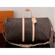 Louis Vuitton Monogram Canvas Keepall Bandouliere 55 m41414