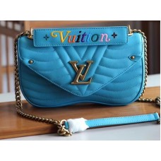 Louis Vuitton New Wave Leather Chain Bag Mm m51946