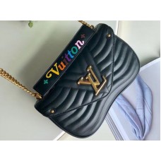 Louis Vuitton New Wave Leather Chain Bag Mm m51498