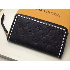 Louis Vuitton Monogram Empreinte Leather Zippy Wallet m64805