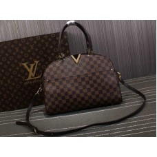 Louis Vuitton Damier Ebene Canvas Kensington Bowling Bag n41505-De