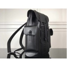 Louis Vuitton X Supreme Christopher Backpack Epi Pm Black