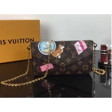 Louis Vuitton Monogram Canvas Pochette Felicie p00181