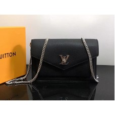 Louis Vuitton Lockme Pochette Mylockme Chain Black m63471