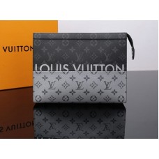 Louis Vuitton Monogram Eclipse Pochette Voyage Mm m63039