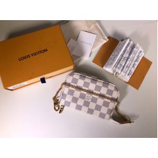 Louis Vuitton Damier Azur Canvas Mini Pochette Accessoires n58010