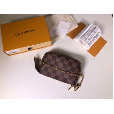 Louis Vuitton Damier Ebene Canvas Mini Pochette Accessoires n58009