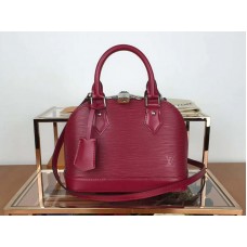 Louis Vuitton Epi Leather Alma Bb Bordeaux m40862