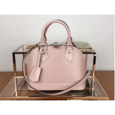 Louis Vuitton Epi Leather Alma Bb Rose Ballerine m40862