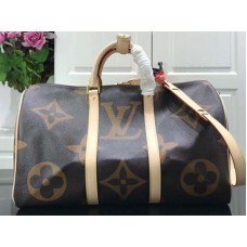 Louis Vuitton Monogram Giant Keepall Bandouliere 45 m41418