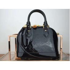 Louis Vuitton Monogram Vernis Alma Bb Noir m91607