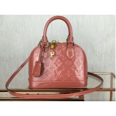 Louis Vuitton Monogram Vernis Alma Bb Vieux Rose m91607