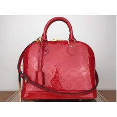 Louis Vuitton Monogram Vernis Alma Pm Cherry m91611