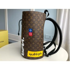 Louis Vuitton Monogram Canvas Chalk Backpack Brown m44615