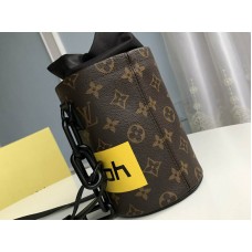 Louis Vuitton Monogram Canvas Chalk Nano Brown m44631